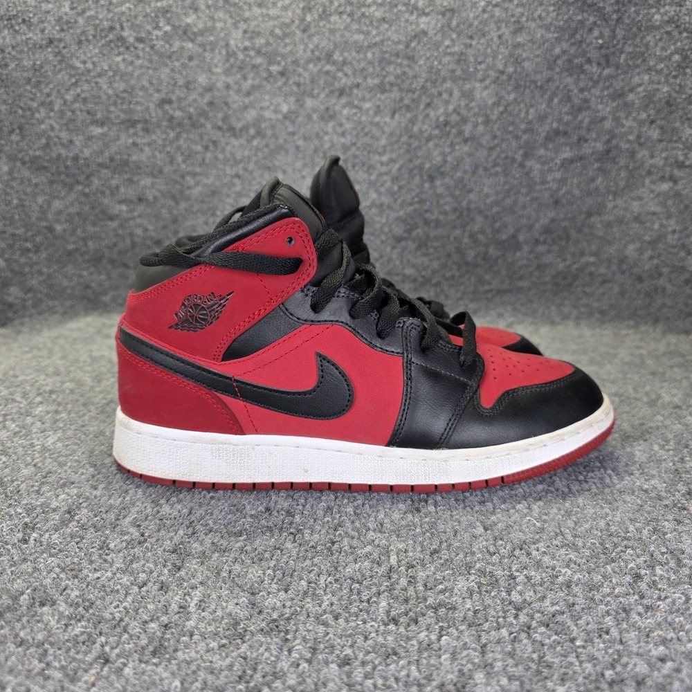 Nike Air Jordan 1 Retro Bred Banned (2018) Grade School 554725-610 Sz 7Y EUC